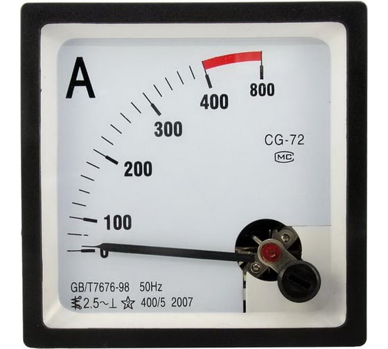 Изображение товара Амперметр Ruichi 400/5А, 50гц 63924