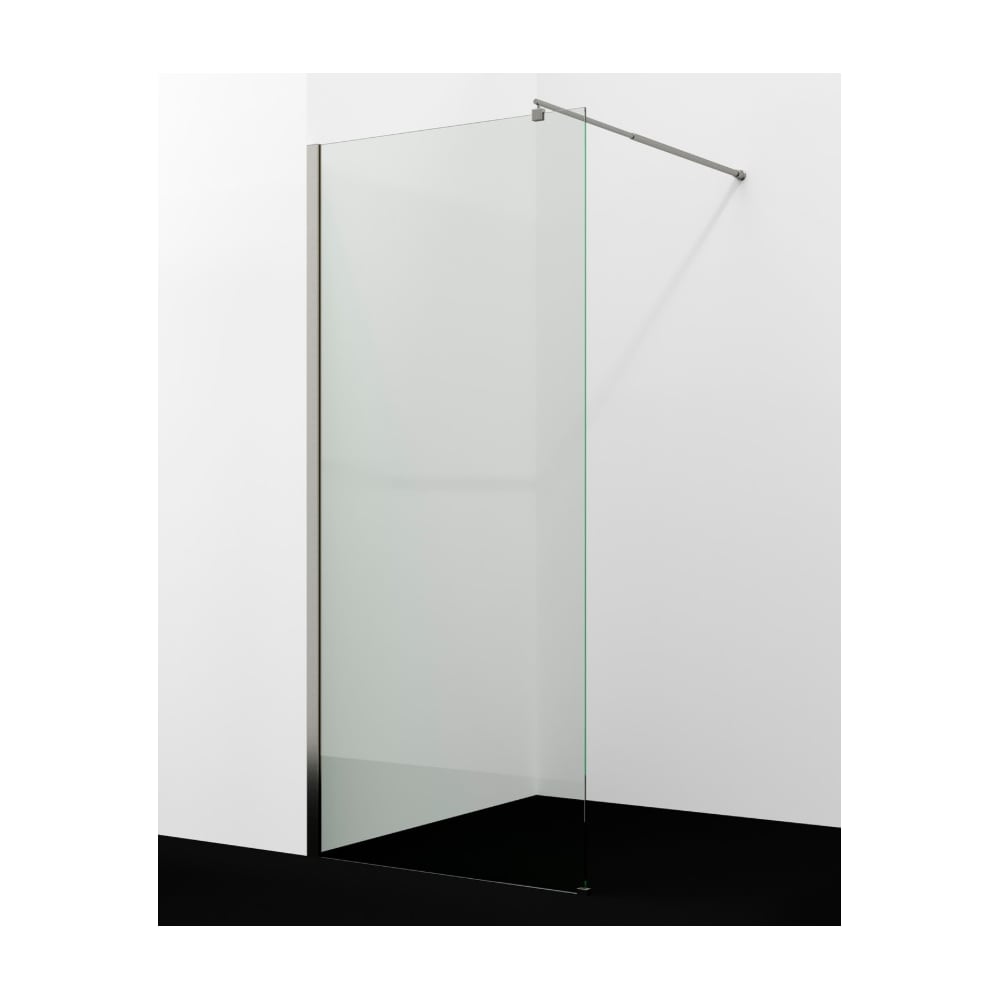 Изображение товара Душевая перегородка WasserKraft Rur 30W40BN прозрачное стекло никель