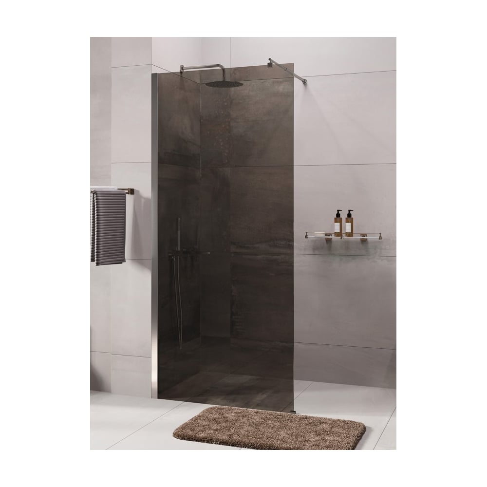 Изображение товара Душевая перегородка WasserKraft Rur 30W39BN-TG из стекла