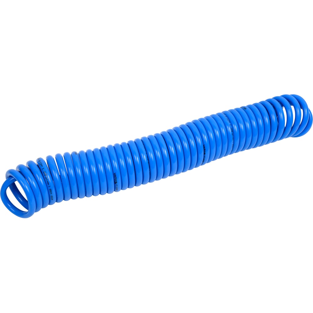 Изображение товара Спиральный шланг YATO 10 м 8х12 мм PU с рапидным соединением