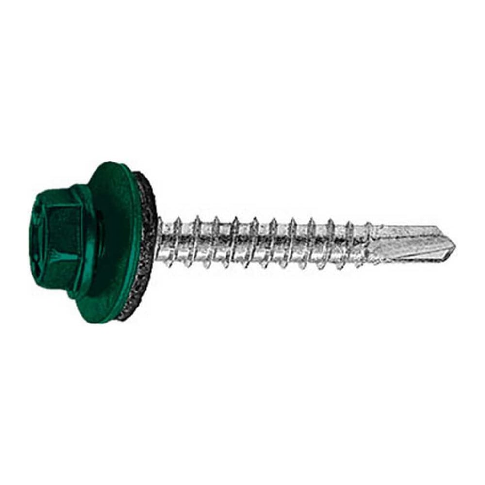Изображение товара Саморез кровельный Admiral Stars 5.5 х 19 RAL 6005 темно-зелен 4000 шт