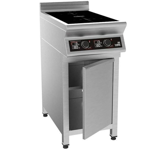 Изображение товара Плита индукционная на закрытой подставке Kobor 2 конфорки I7-2S2 7890