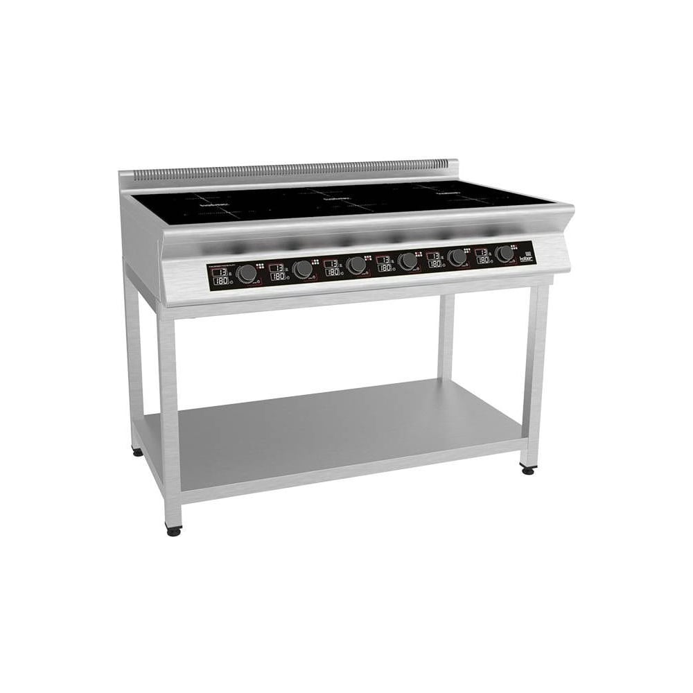 Изображение товара Плита индукционная на открытой подставке Kobor 6 конфорок I7-6S 6723