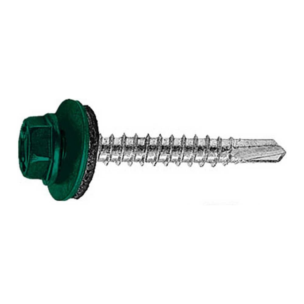 Изображение товара Кровельный саморез Admiral Stars 4.8х35 RAL 6005 темно-зелен 3000 шт