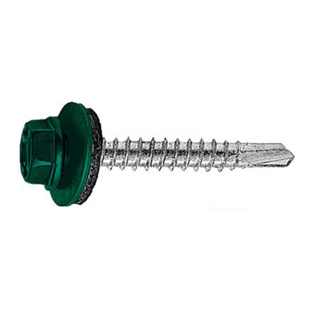 Изображение товара Саморез кровельный Admiral Stars 4.8 х 51 RAL 6005 темно-зеленый