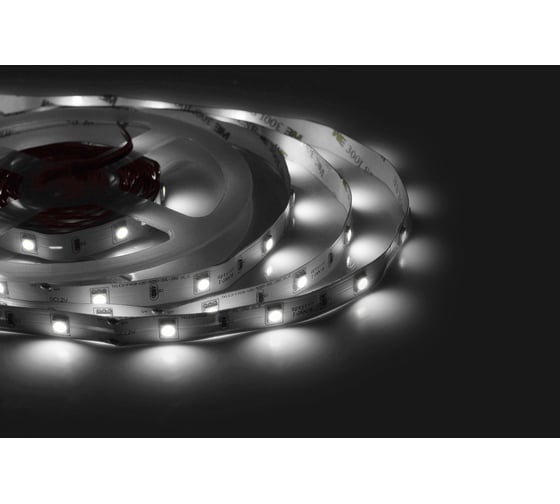 Изображение товара Светодиодная лента Apeyron 12В, 7,2Вт/м, smd5050, 30д/м, IP20, 360Лм/м, ширина подложки 10мм, 5м 00-149