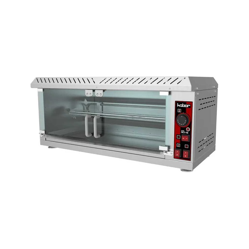 Изображение товара Гриль для кур Kobor GC1-1S 7983 электрический с вертелом и освещением