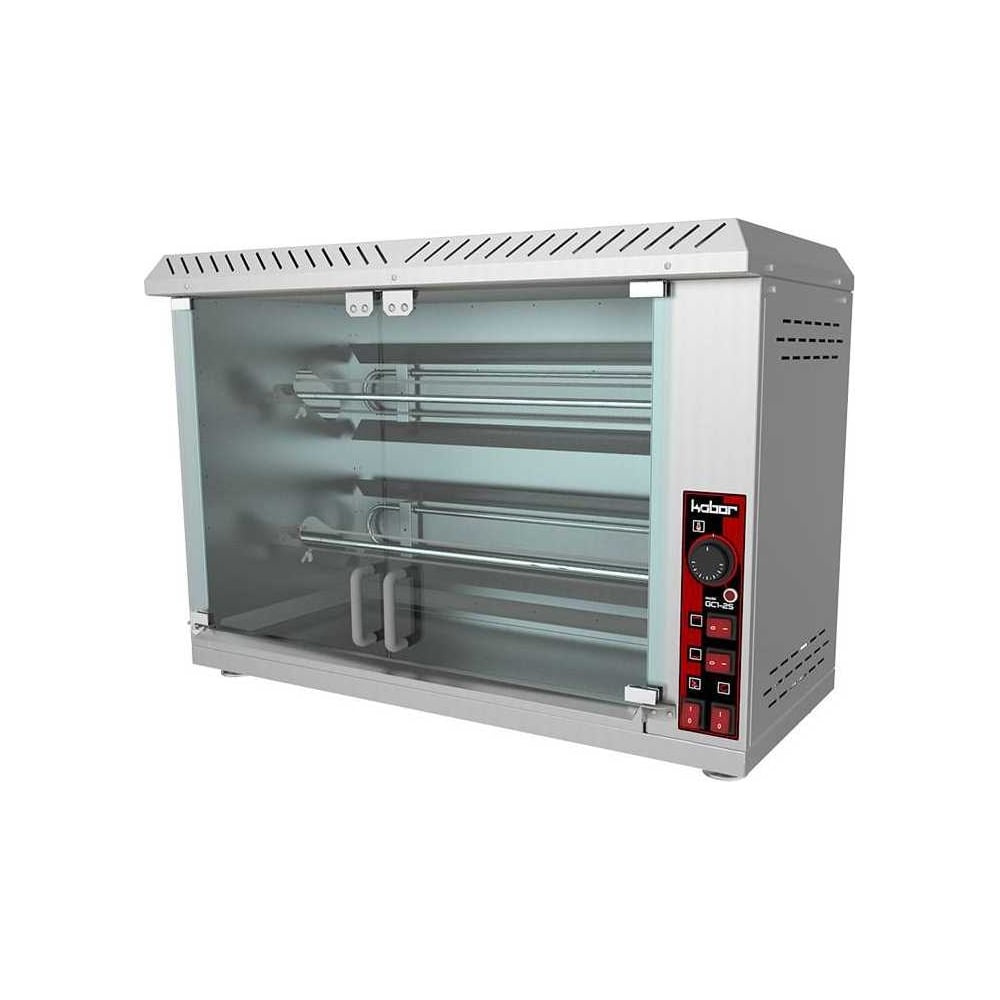 Изображение товара Гриль для кур Kobor GC1-2S 7984 электросистема, нержавеющая сталь