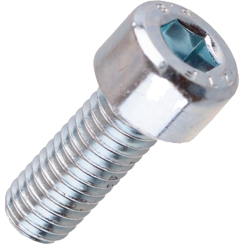 Изображение товара Болт с внутренним шестигранником DIN 912 М8x20 120 шт белый цинк