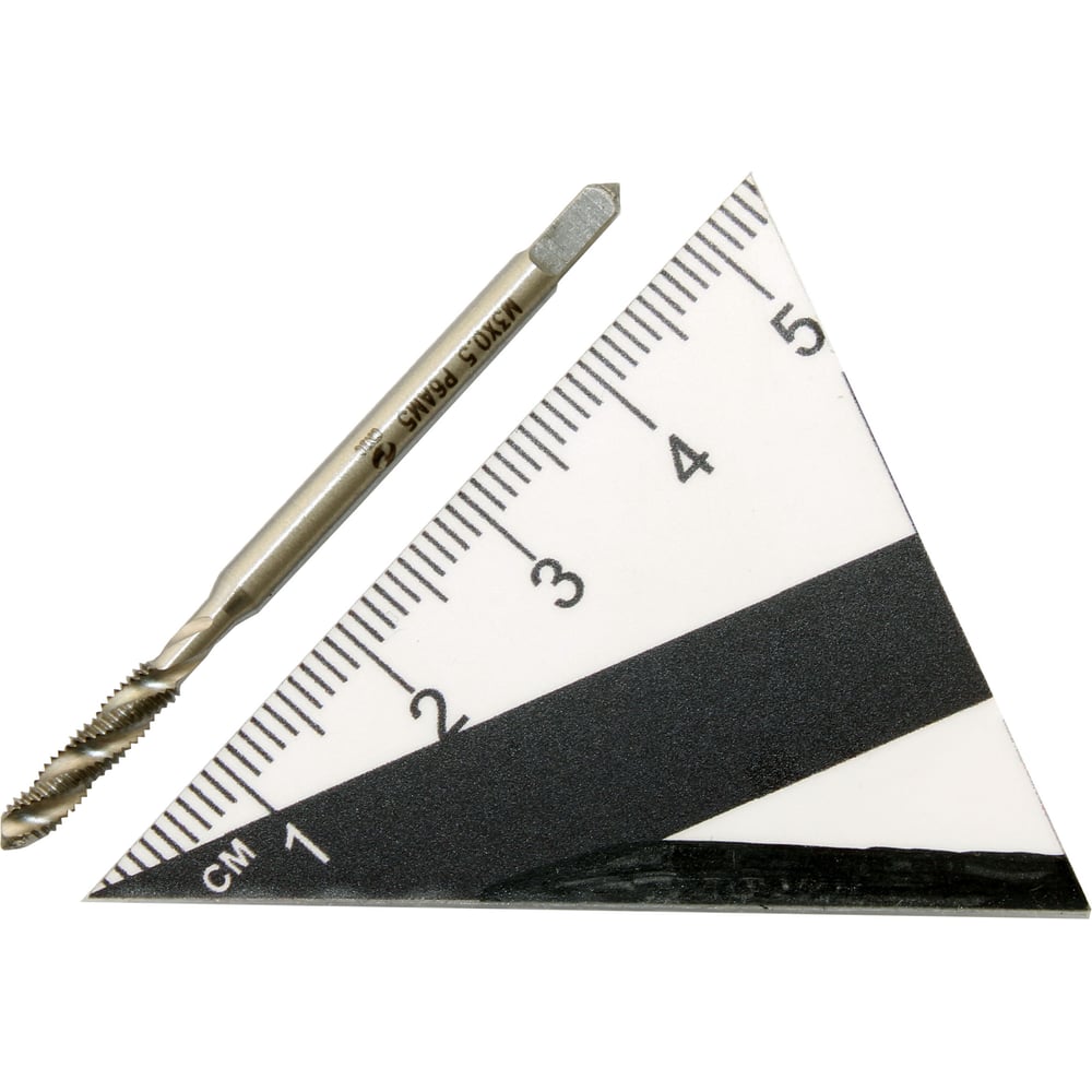 Изображение товара Метчик CNIC М3.0х0.5, машинно-ручной, Р6АМ5, винтовая канавка, для глухих отверстий 76351