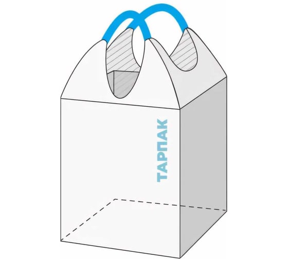 Изображение товара Биг Бэг (25 шт; 75х75х140 см; верх открытый; низ глухой) Тарпак S75H140V1N1C2M1