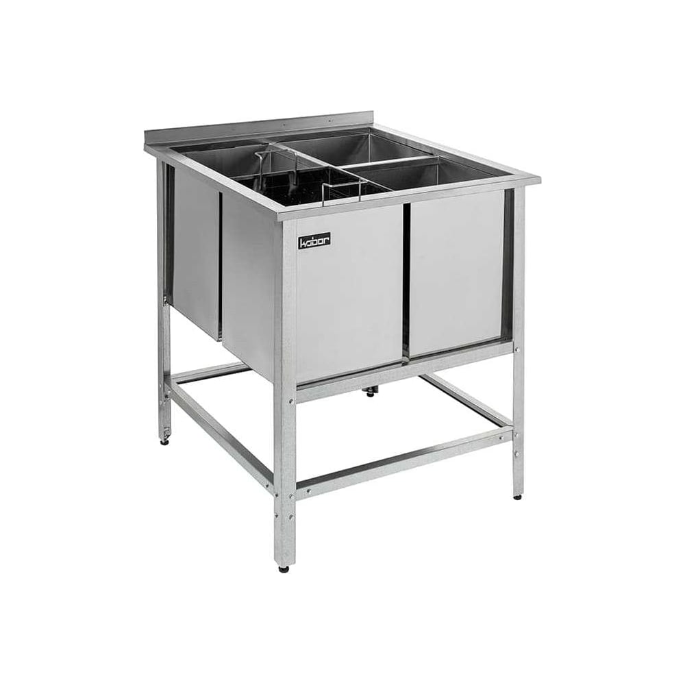 Изображение товара Кобор ВМЯБ/1-70/70/430 23131 моечная для яиц сварная оцинкованная сталь