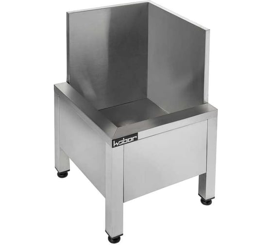 Изображение товара Ванна моечная моповая Kobor с бортом КОБО ВМБ/1-60/60 29801