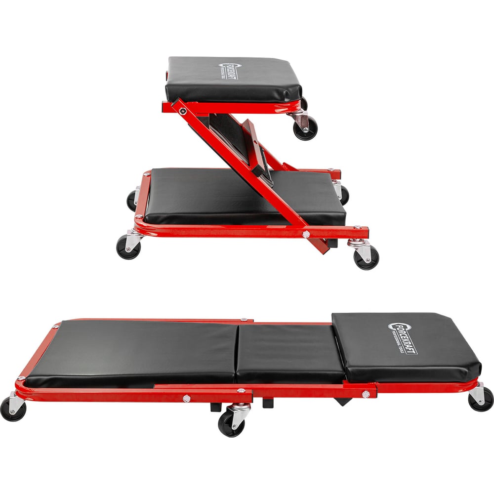 Изображение товара Лежак-трансформер подкатной Forcekraft FK-11412(62812) с колесами