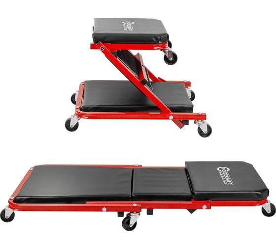 Изображение товара Лежак-трансформер подкатной Forcekraft на 6ти колесах FK-11412(62812)