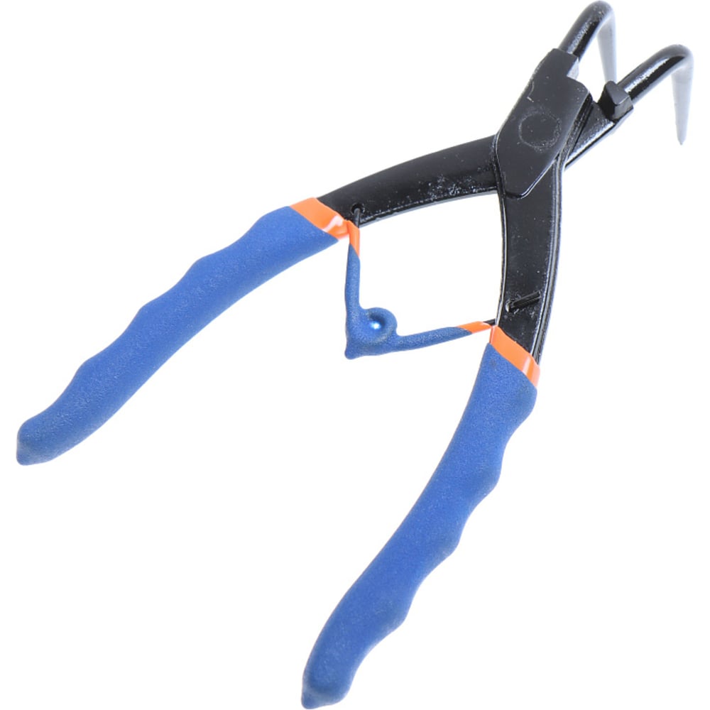 Изображение товара Съемник внутренних стопорных колец LIGE LG-7607 изогнутый 180 мм профессиональный инструмент