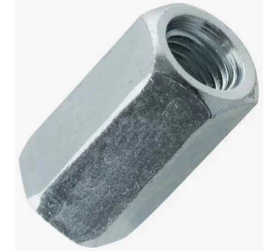 Изображение товара Гайка переходная BlackWeld оцинкованная, М12, DIN6334, (100) 145345