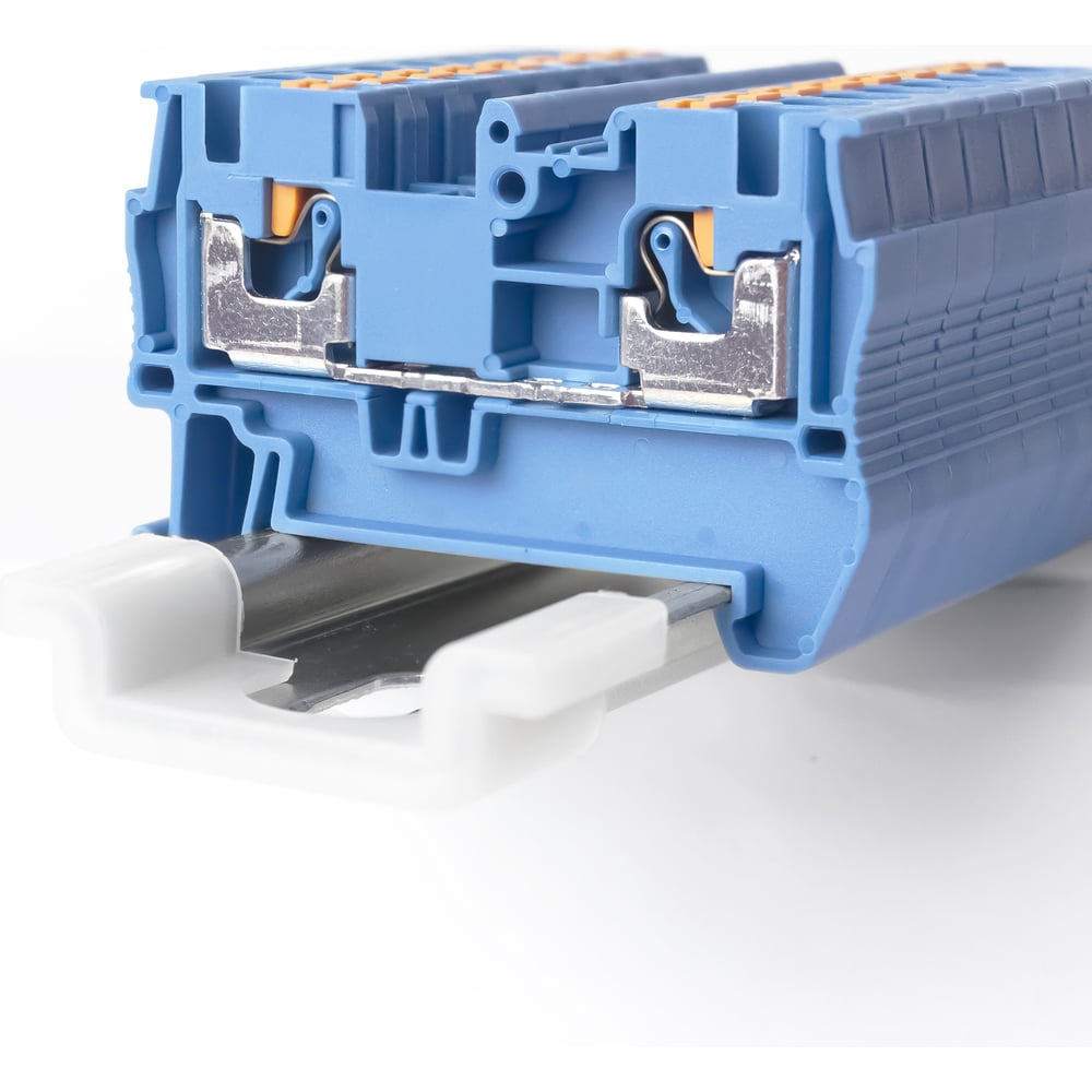 Изображение товара Клемма KLR /RYK 4 BU-V0 4mm2/Синий/класс горючести V0 (НУ=70шт) 1250041V