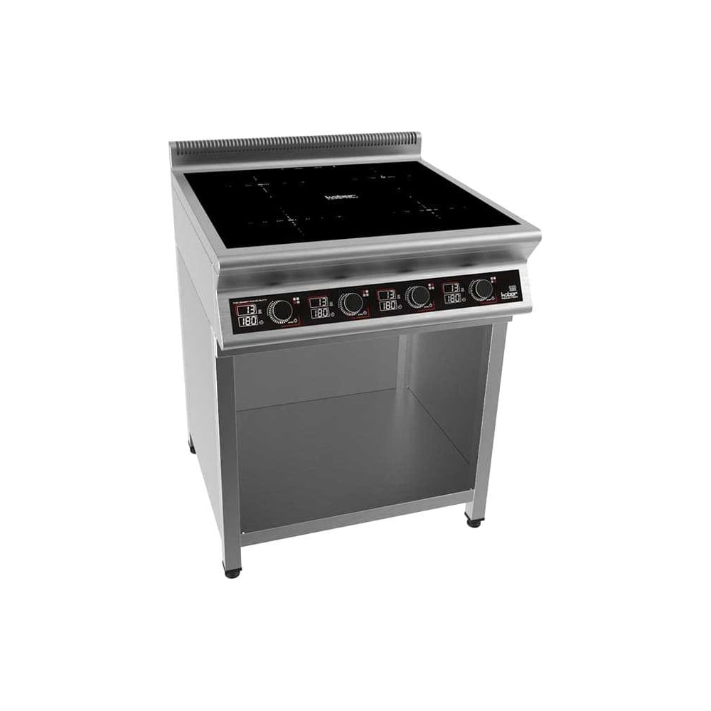 Изображение товара Плита индукционная Kobor I9-4S1 на полузакрытой подставке 4 конфорки