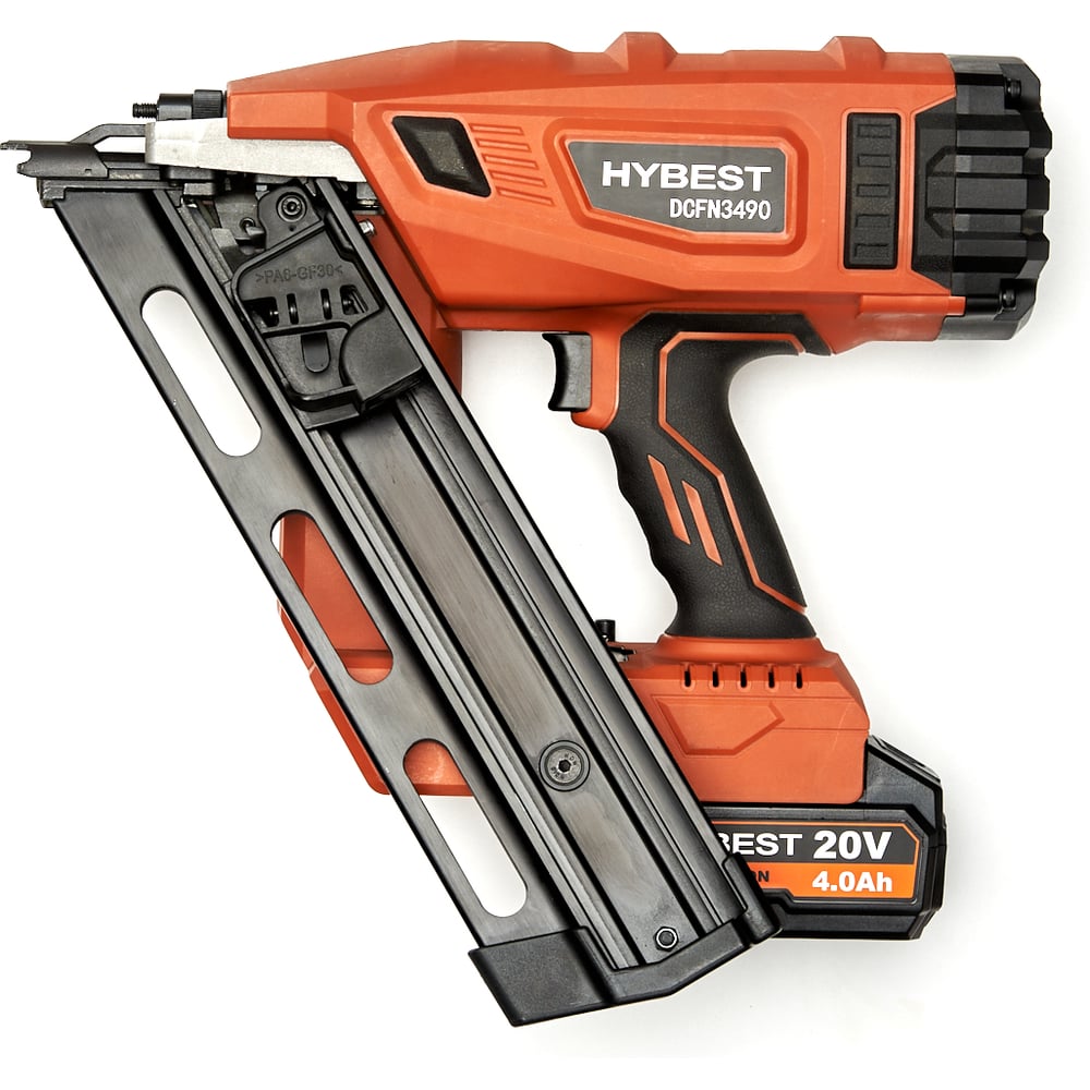 Изображение товара Аккумуляторный монтажный пистолет Hybest DCFN3490 HBDCFN3490