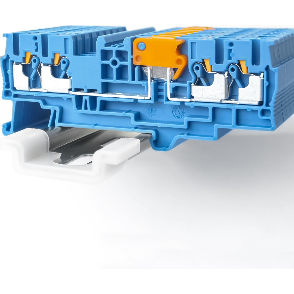 Изображение товара Клемма KLR RYK 2.5 CCA BU-V0 синяя для электромонтажа 40 шт