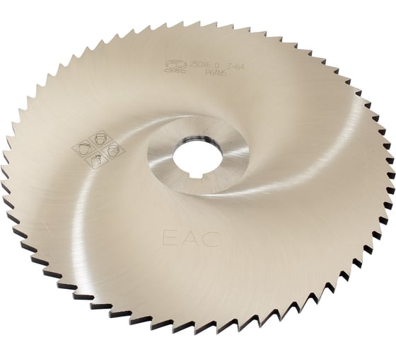 Изображение товара Фреза отрезная CNIC 250x6.0x32 тип2 Z= 64 Р6АМ5 65789