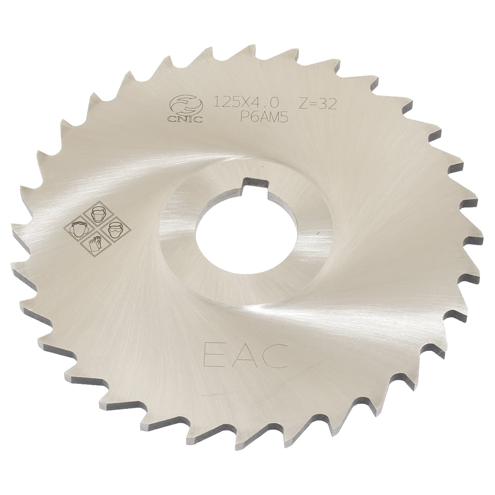 Изображение товара Отрезная фреза CNIC 125x4.0x27 для металлов дисковая насадная