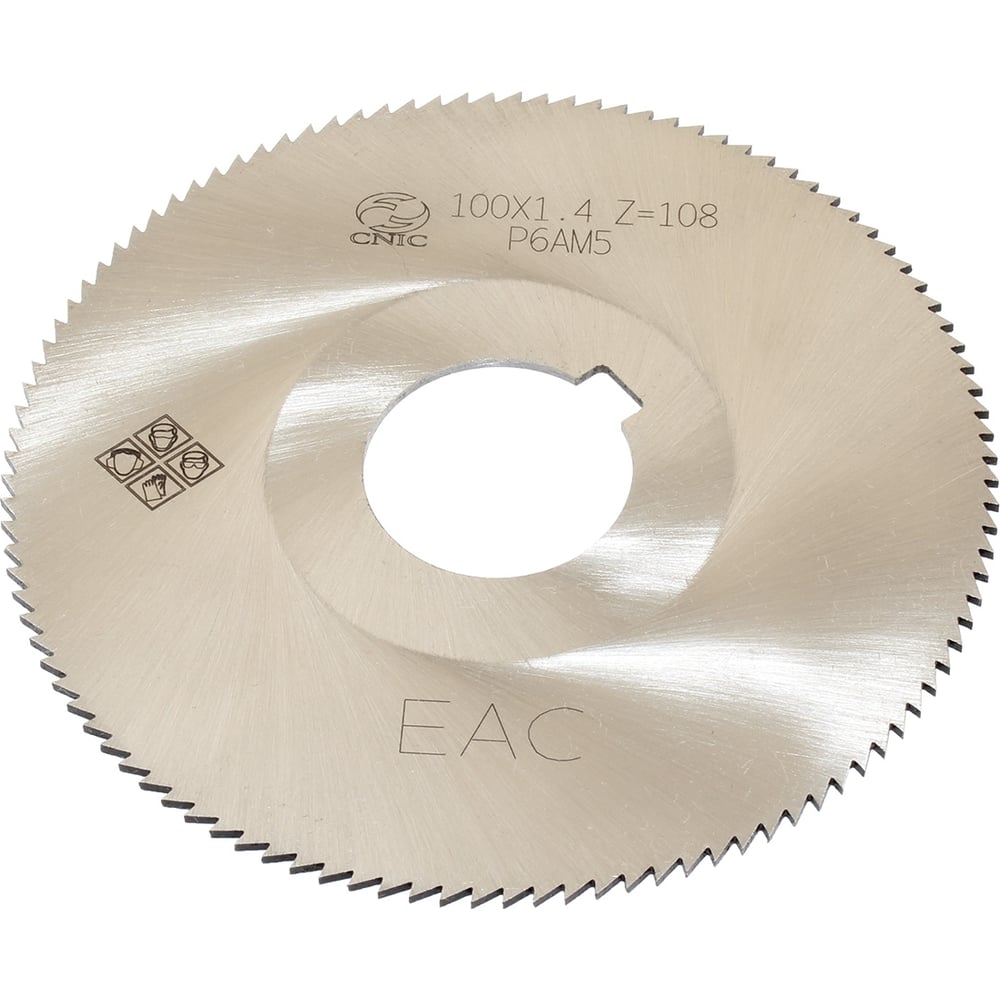 Изображение товара Отрезная фреза CNIC 100x1.4x27 для металлов и цветных металлов тяжелых условий