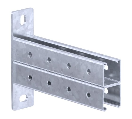 Изображение товара Кронштейн PRO-montag.ru 2WK41 двойной L=200 (2,5) INOX AISI 304 WM79260INOX