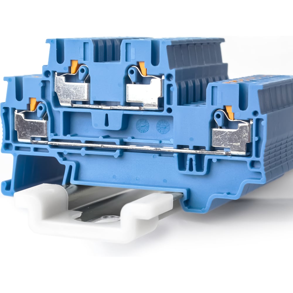 Изображение товара Клемма KLR RYK 2.5 D BU-V0 2.5mm2 Синия