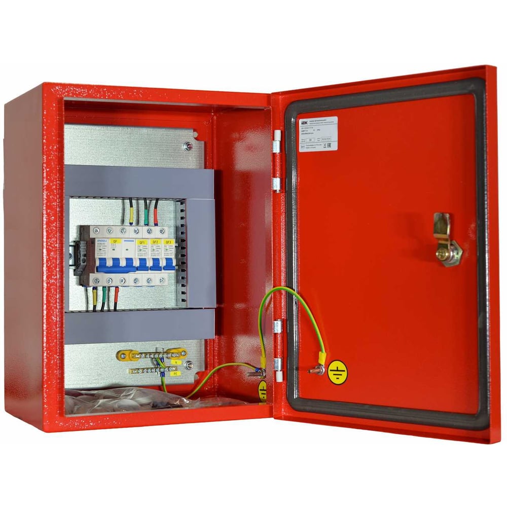 Изображение товара Панель питания ELTECO ШВУ-ПЭСПЗ-4-025-0-03-06-С-54 металлическая настенная 24 А