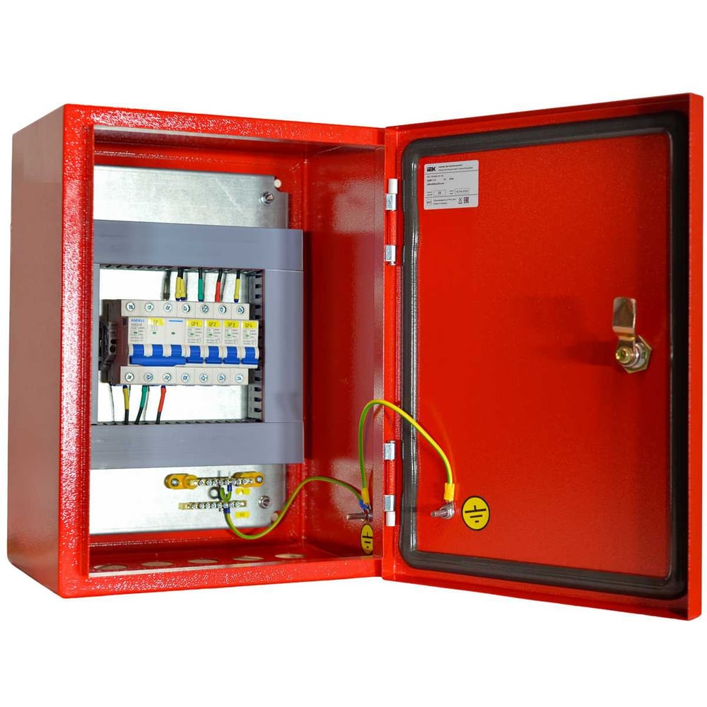 Изображение товара Панель питания Элтеко для систем противопожарной защиты ELTECO-236, металл, IP54, настенная монтаж