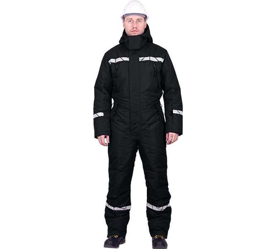 Изображение товара Комбинезон ГК Спецобъединение ПИЛОТ зимний, черный (104-108, 188), шт, Ком 018/104/188