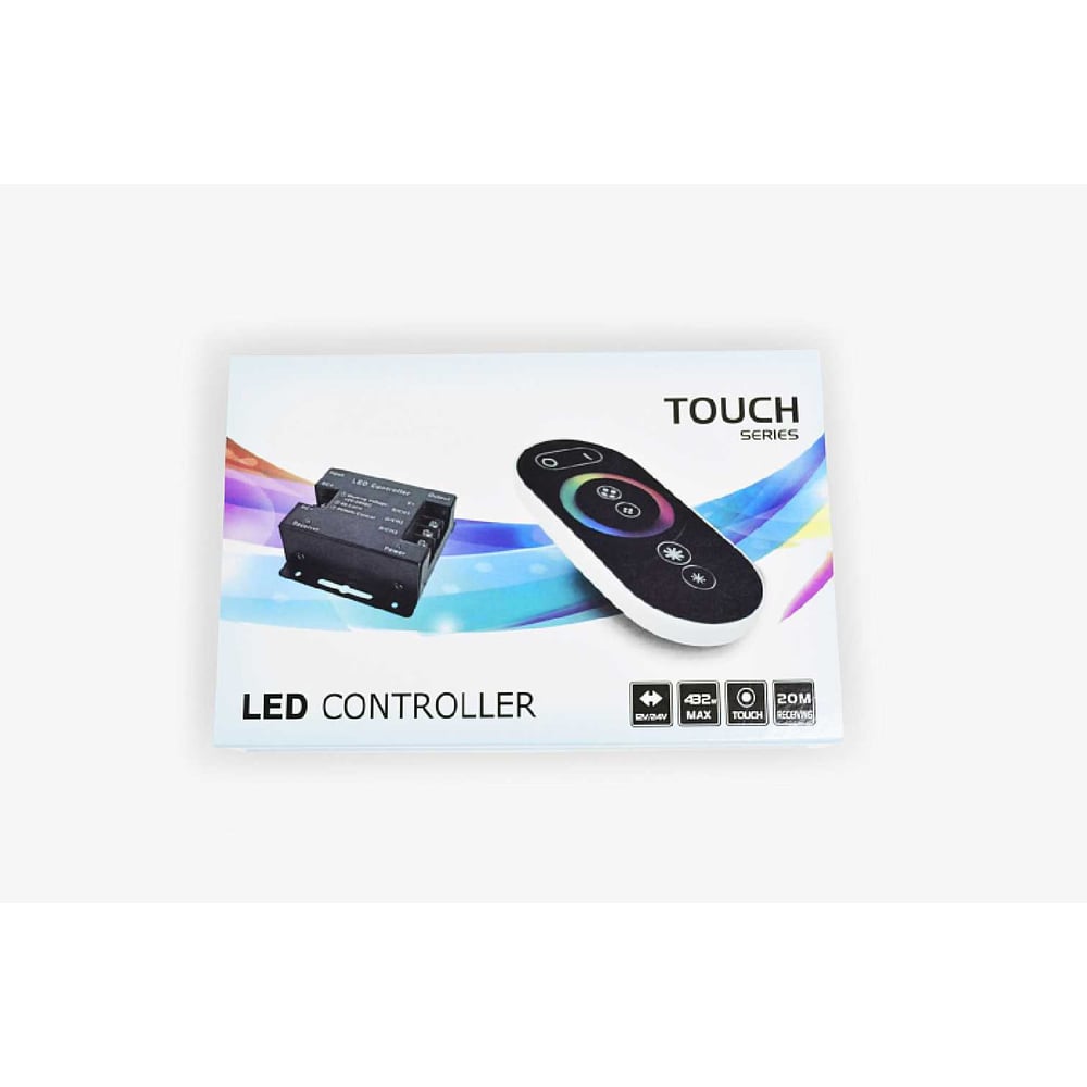 Изображение товара Контроллер LEDS POWER RGB TH05 сенсорный ПДУ 18А для освещения