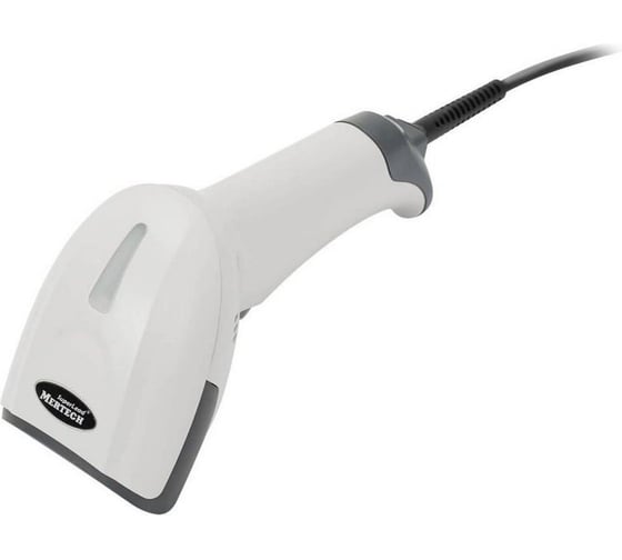 Изображение товара Сканер MERTECH 2310 P2D HR USB, USB эмуляция RS232 white 4831