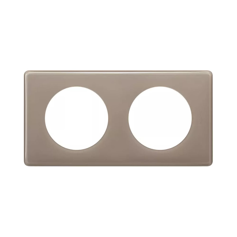 Изображение товара Рамка 2-постовая Legrand Celiane кофейный глянец 066612