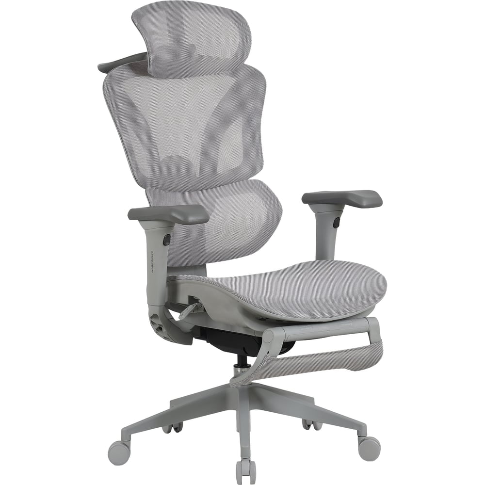 Изображение товара Компьютерное кресло EVOLUTION LX 3 Grey с регулируемыми элементами эргономика
