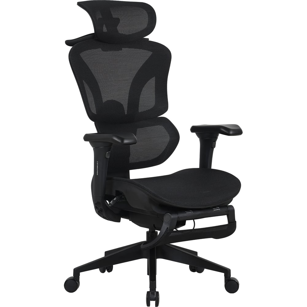 Изображение товара Компьютерное кресло EVOLUTION LX 3 Black с регулировкой высоты и подлокотниками