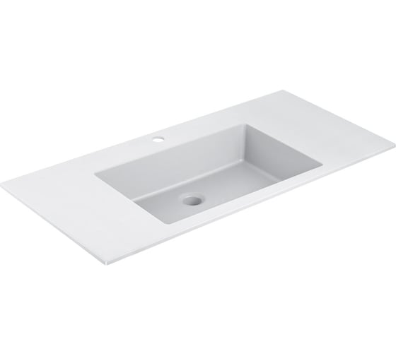Изображение товара Раковина из искусственного камня VINCEA цвет белый VCB-13100W