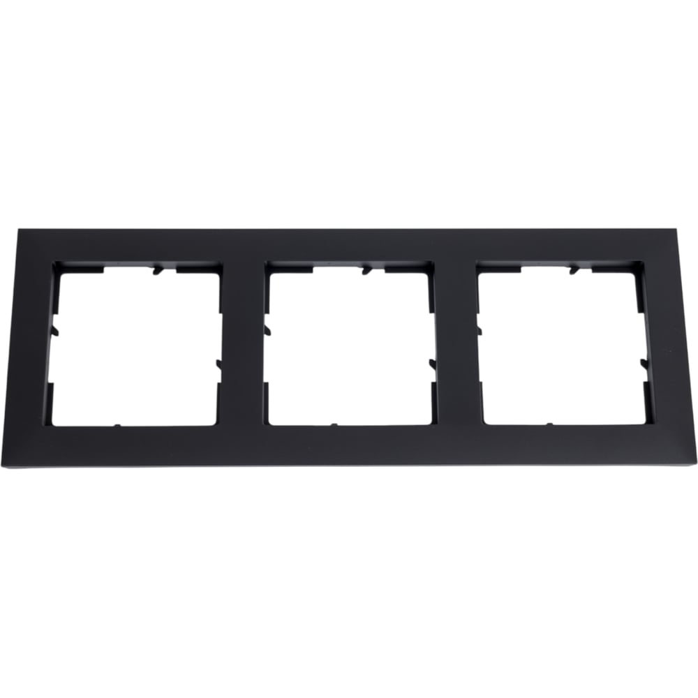 Изображение товара Декоративная рамка Legrand SUNO 3-постовая антрацит