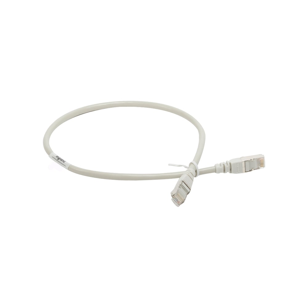 Изображение товара Шнур коммутационный Legrand RJ 45 категории 5е 0,5 м серый IP20