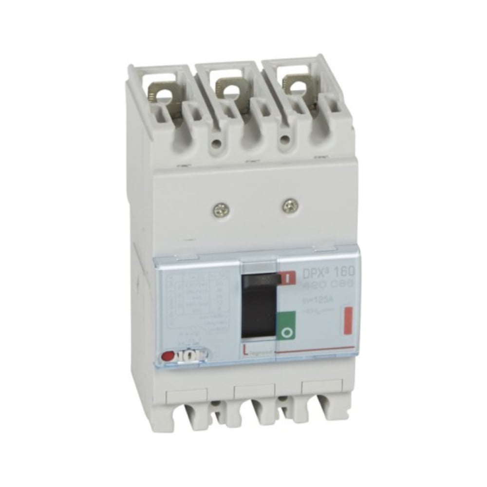Изображение товара Автоматический выключатель Legrand DPX³ 160 3П 120 А 36 кА для защиты электросетей