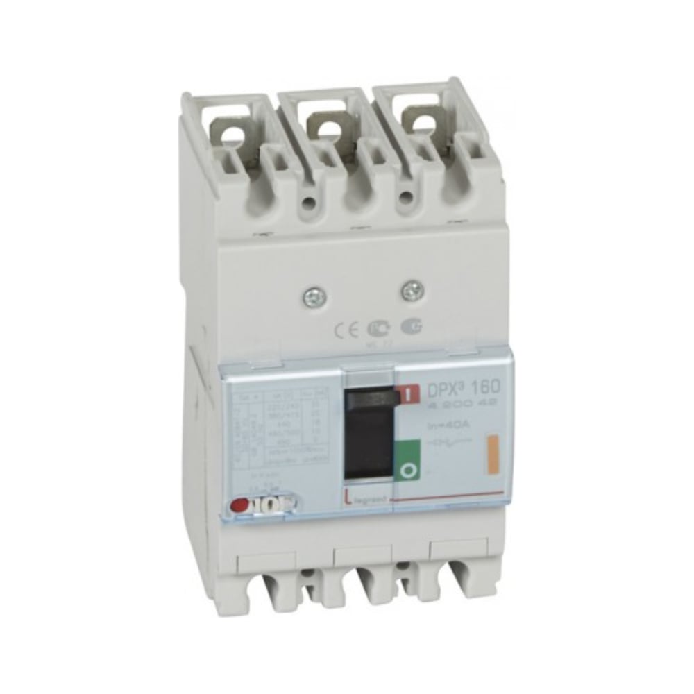 Изображение товара Автоматический выключатель Legrand DPX³ 160 3П 40А 25кА 400В