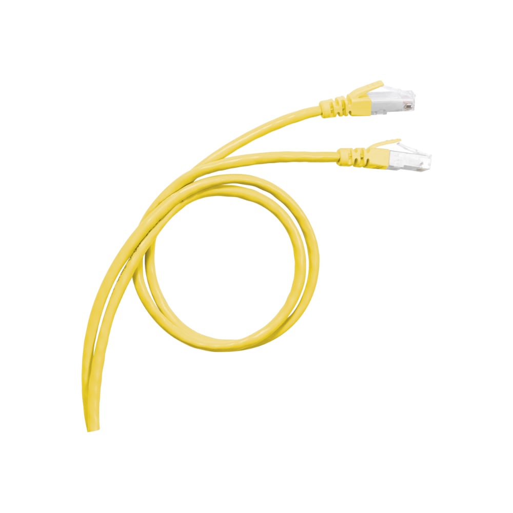 Изображение товара Шнур коммутационный Legrand RJ 45 категории 6a - 3 м желтый