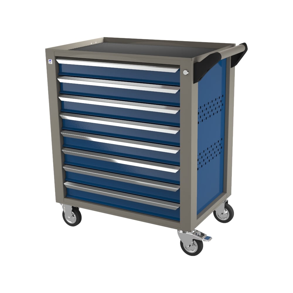 Изображение товара Профессиональная тележка Wellmet ТЗИ-8Pro с 8 ящиками и системой хранения