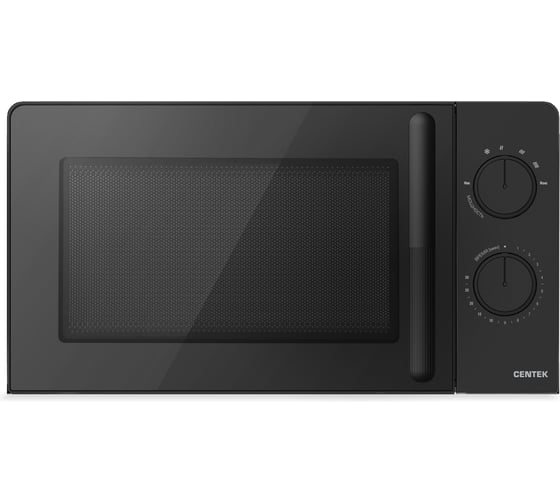 Изображение товара Микроволновая печь Centek СВЧ CT-1552 черный, 700W, 20л, 6 режимов, разморозка, таймер, подсветка CT-1552 Black