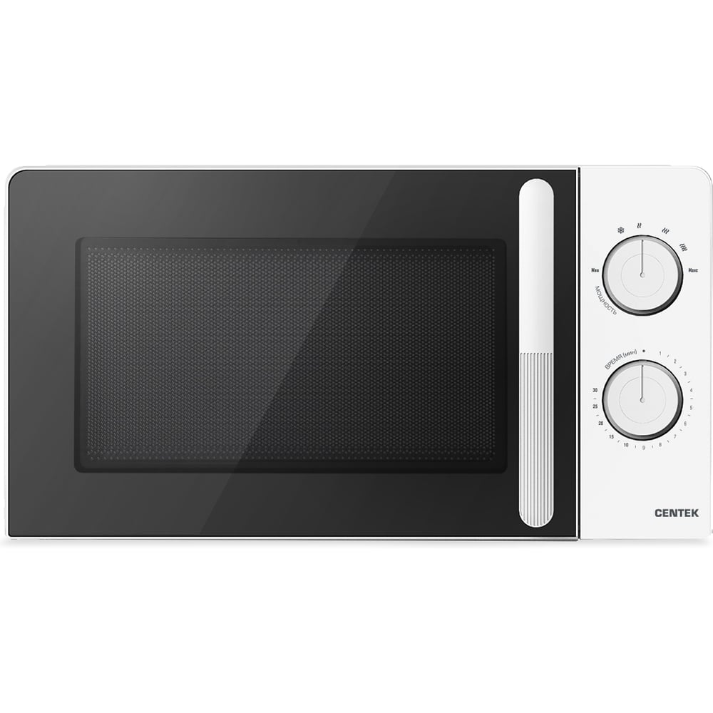 Изображение товара Микроволновая печь Centek CT-1552 20л 700W белая с 6 режимами разморозки и таймером