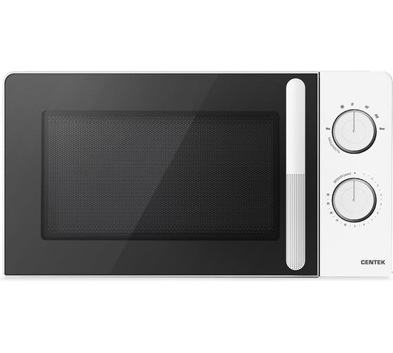 Изображение товара Микроволновая печь Centek СВЧ CT-1552 белый, 700W, 20л, 6 режимов, разморозка, таймер, подсветка CT-1552 White