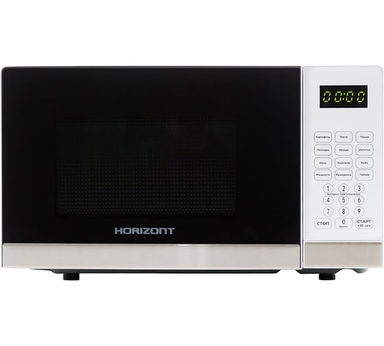 Изображение товара Печь микроволновая Horizont белая, сенсор, HSD202W