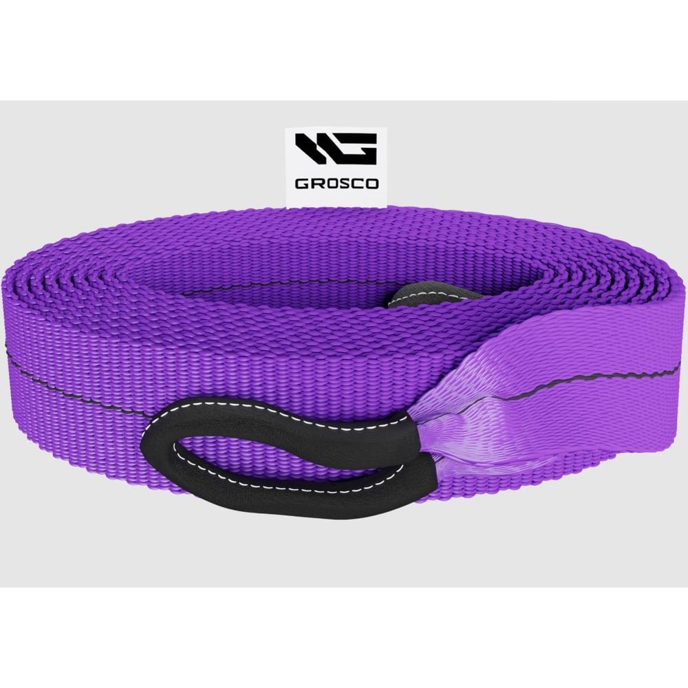 Изображение товара Буксировочный трос GROSCO ULTRA 8т / 5м петля/петля